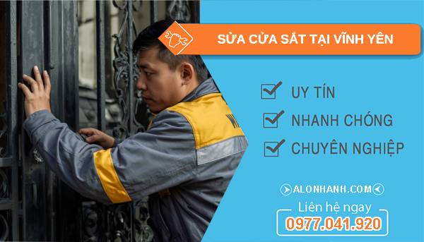 thợ sửa cửa sắt tại vĩnh yên giá rẻ
