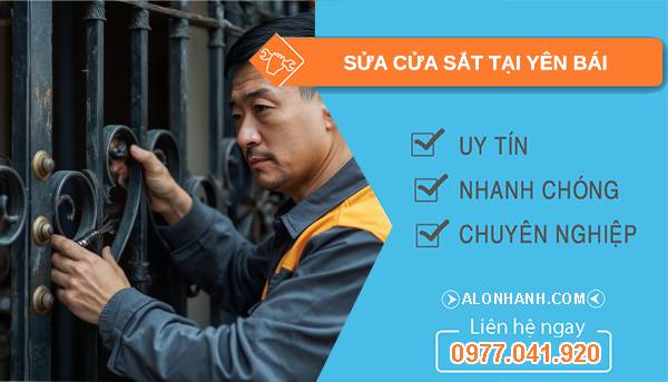 thợ sửa cửa sắt tại yên bái giá rẻ