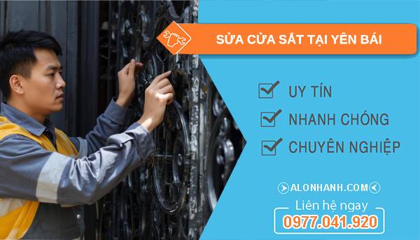 thợ sửa cửa sắt tại yên bái uy tín