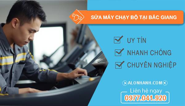 thợ sửa máy chạy bộ tại bắc giang