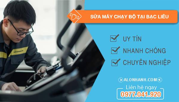 thợ sửa máy chạy bộ tại bạc liêu
