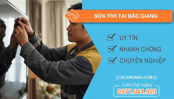 thợ sửa tivi tại bắc giang giá rẻ