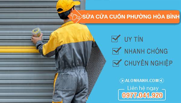 sửa cửa cuốn phường hoà bình uy tín
