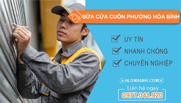 sửa cửa cuốn phường hoà bình