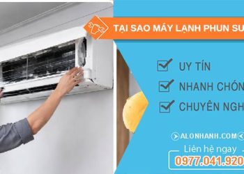 tại sao máy lạnh phun sương giải thích