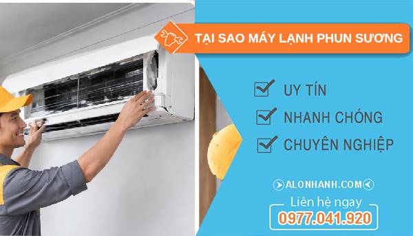tại sao máy lạnh phun sương giải thích