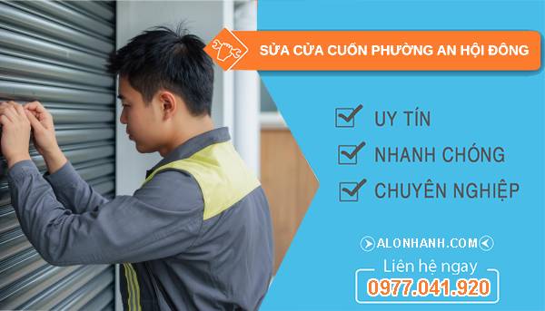 thợ sửa cửa cuốn tại phường an hội đông