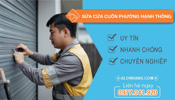 thợ sửa cửa cuốn tại phường hạnh thông uy tín
