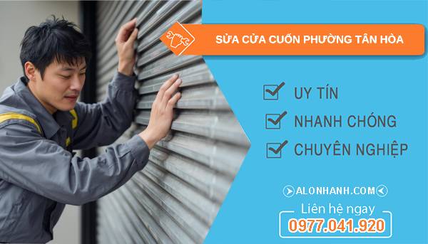 thợ sửa cửa cuốn tại phường tân hòa
