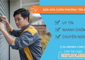 thợ sửa cửa cuốn tại phường tân sơn