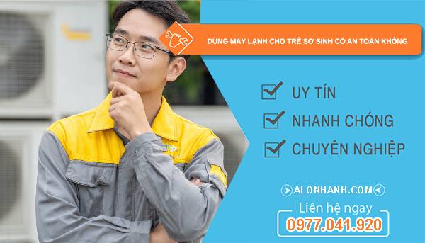 dùng máy lạnh cho trẻ sơ sinh có an toàn không tìm hiểu