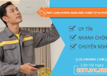 máy lạnh không nhận điều khiển từ xa phải làm sao khắc phục