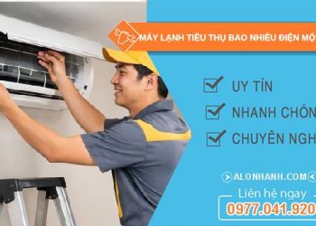 máy lạnh tiêu thụ bao nhiêu điện một tháng