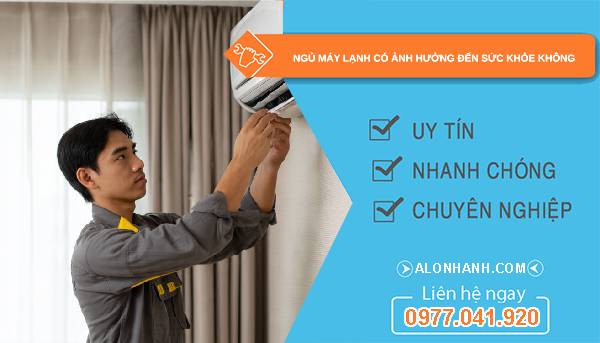 ngủ máy lạnh có ảnh hưởng đến sức khoẻ không