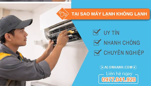 tại sao máy lạnh không lạnh khắc phục