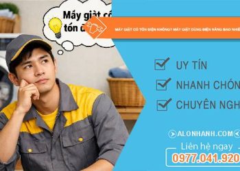 máy giặt có tốn điện không tìm hiểu