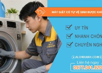 máy giặt có tự vệ sinh được không