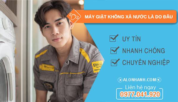 máy giặt không xả nước do đâu tìm hiểu