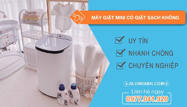 máy giặt mini có giặt sạch không