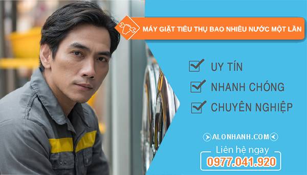 máy giặt tiêu thị bao nhiêu nước một lần