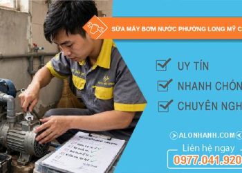 sửa máy bơm nước phường Long Mỹ Cần Thơ
