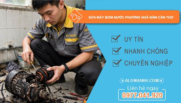 sửa máy bơm nước phường Ngã Năm Cần Thơ