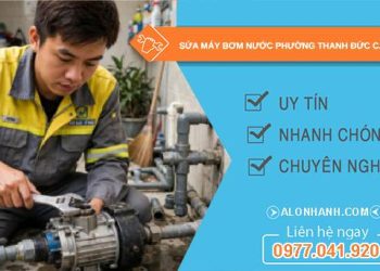 Sửa máy bơm nước phường Thanh Đức Cần Thơ