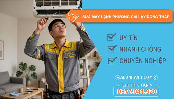 sửa máy lạnh phường cai lậy đồng tháp giá rẻ