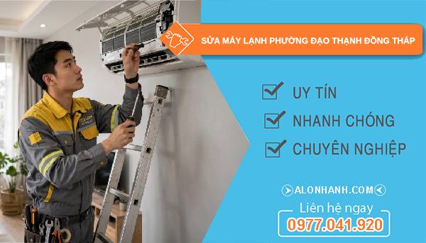 sửa máy lạnh phường đạo thạnh đồng tháp