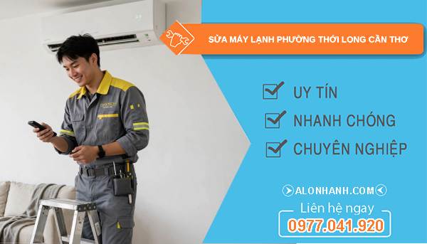 Sửa máy lạnh phường Thới Long Cần Thơ giá rẻ