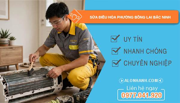 sửa điều hòa phường Bồng Lai