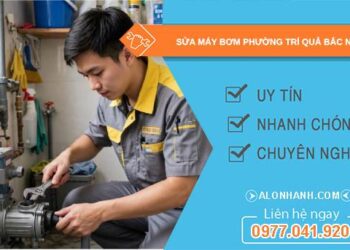 sửa máy bơm phường Trí Quả