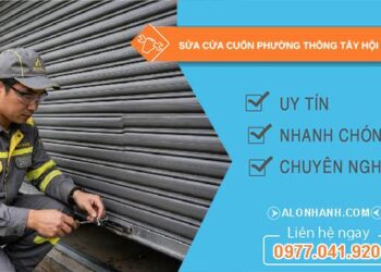 sửa cửa cuốn Phường Thông Tây Hội TPHCM