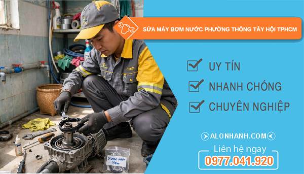 sửa máy bơm nước Thông Tây Hội