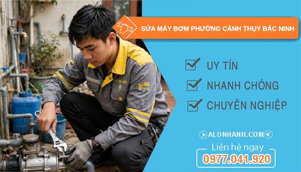 sửa máy bơm phường Cảnh Thụy Bắc Ninh
