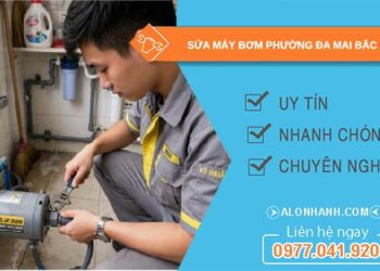 sửa máy bơm phường Đa Mai