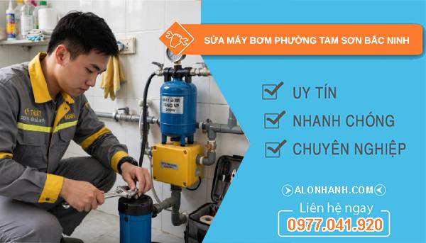 sửa máy bơm phường Tam Sơn