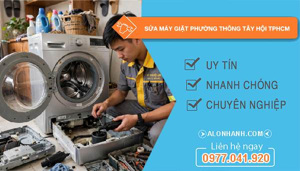 sửa máy giặt Phường Thông Tây Hội