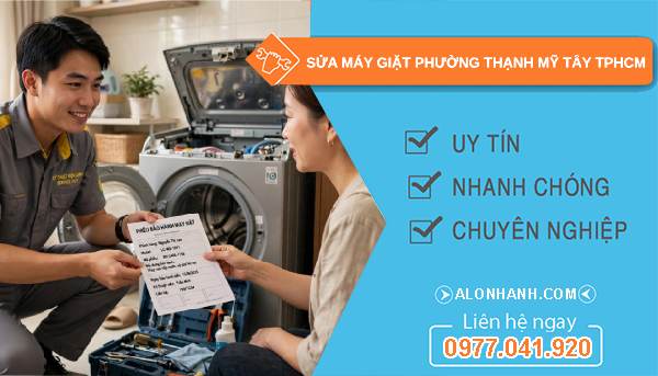 sửa máy giặt Thạnh Mỹ Tây