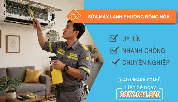 sửa máy lạnh Đông Hòa