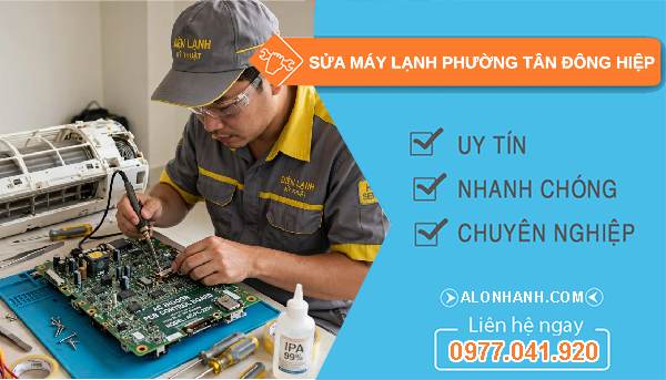 sửa máy lạnh Phường Tân Đông Hiệp Tphcm