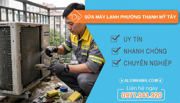 sửa máy lạnh Phường Thạnh Mỹ Tây