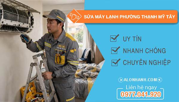 sửa máy lạnh Thạnh Mỹ Tây