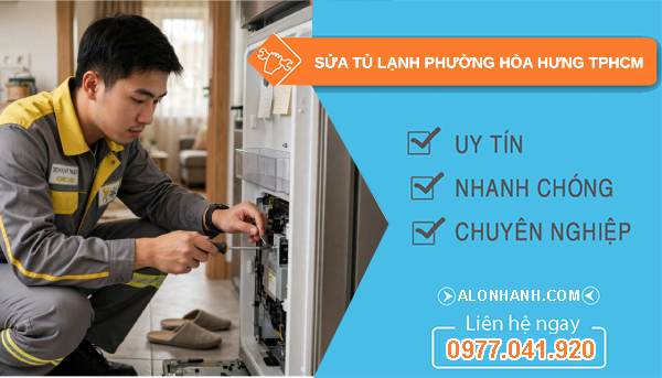 sửa tủ lạnh Hòa Hưng