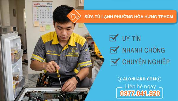 sửa tủ lạnh Phường Hòa Hưng