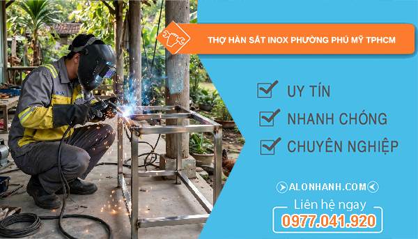 thợ hàn sắt inox phường Phú Mỹ