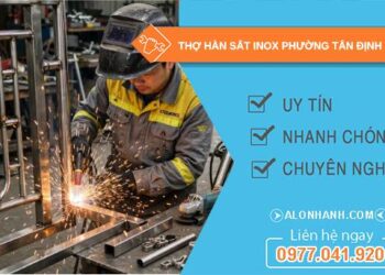 thợ hàn sắt inox phường Tân Định