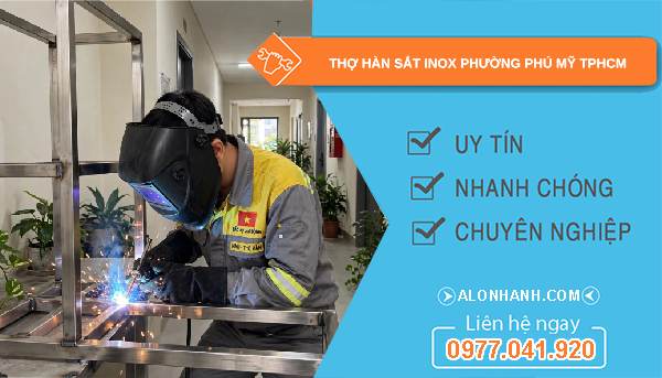 thợ hàn sắt inox tại Phú Mỹ