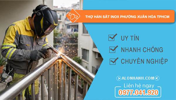 thợ hàn sắt inox Xuân Hòa