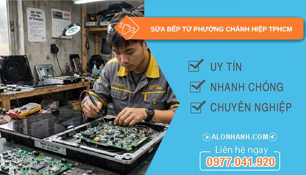 sửa bếp từ phường Chánh Hiệp